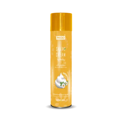 Crème de rasage des fleurs pour les femmes